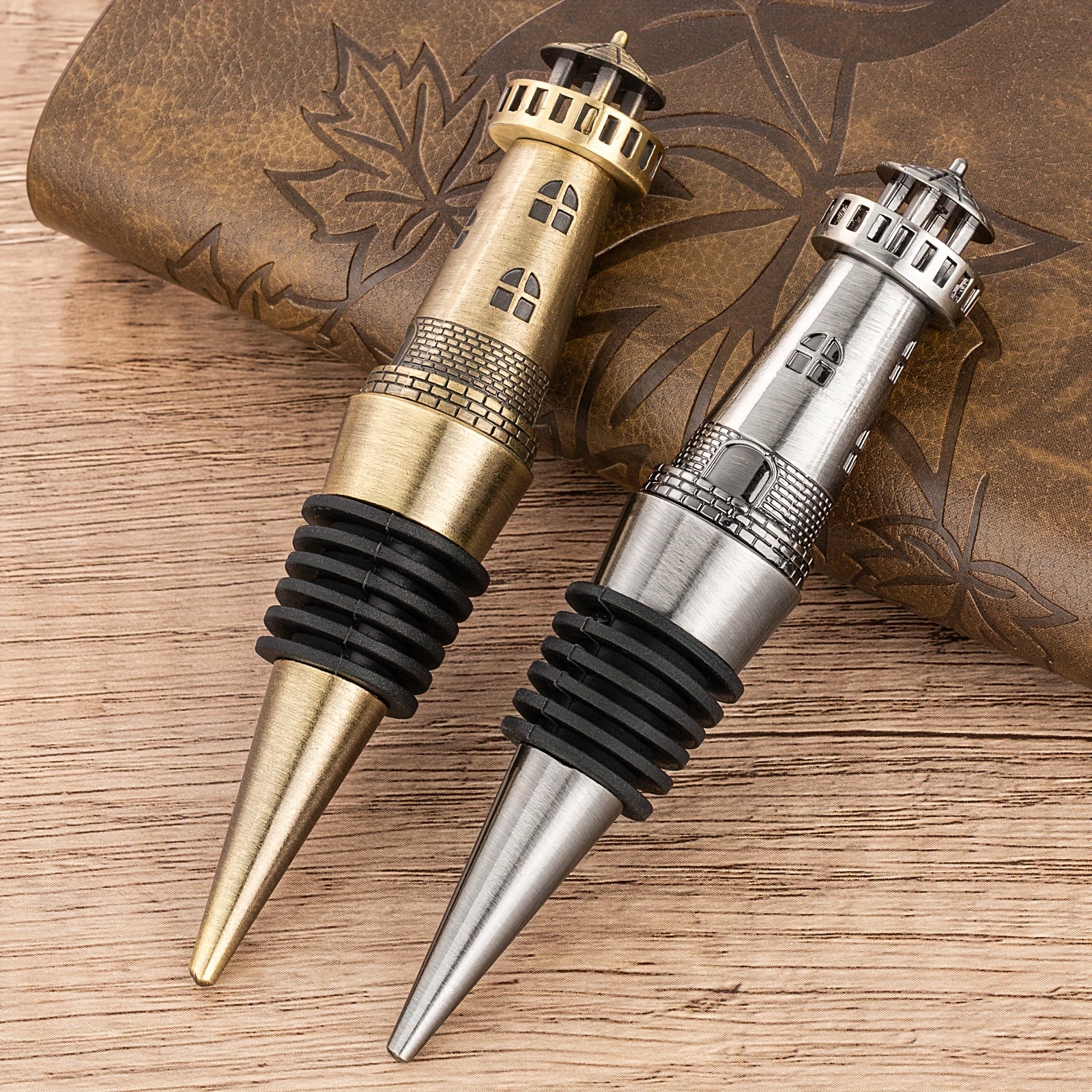 Nautical Lighthouse Wine Stopper Champagne Saver Gift for Pharos Lovers