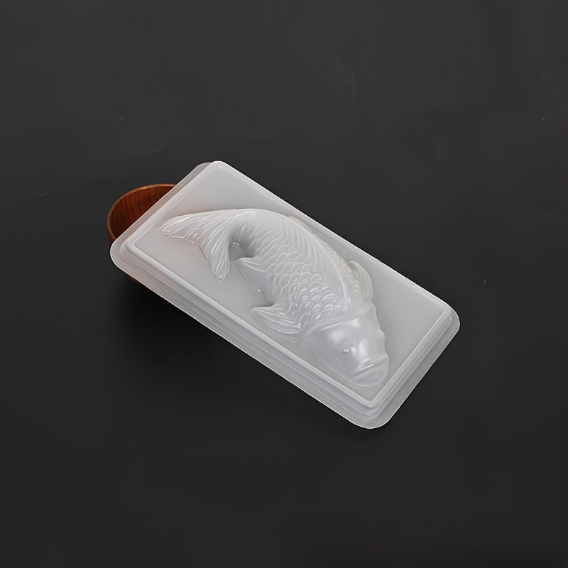 Polypropylene Koi Fish Baking Mold for Jelly Chocolate Pastry Decorating