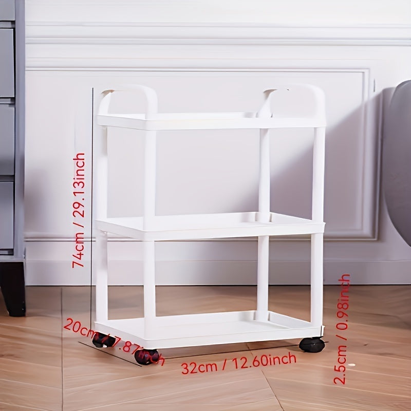 Carro de almacenamiento con ruedas multifuncional con 3/4/5 niveles para cocina, baño y sala de estar