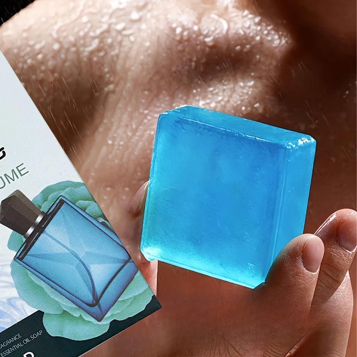 Unisex Perfume Soap Alcohol-Free Glycerin Gardenia Scent Deep Cleansing Moisturizing