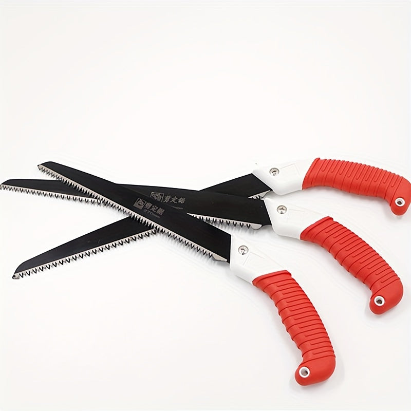 Manual Carbon Steel Hand Saw for Trees and Garden Pruning with Protective Case