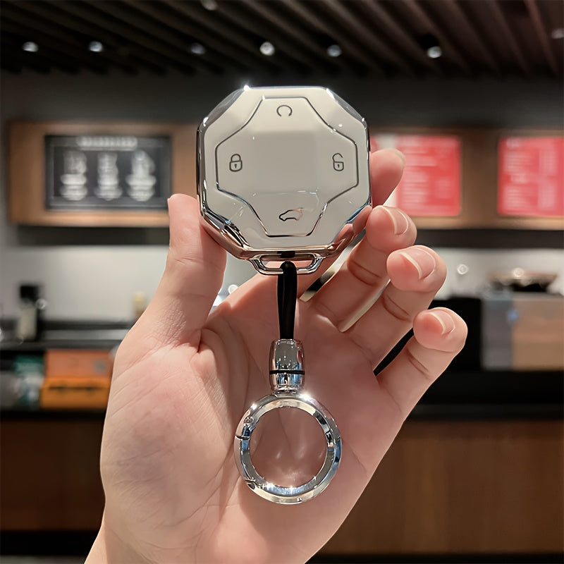 Universal TPU Car Key Cover for T2 Traveler 2023 2024 Keyless Auto Accessories