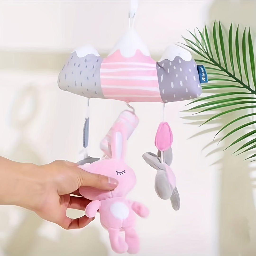 Bolalar uchun yumshoq hayvoncha o'yinchoq, yostiqcha, yurish uchun arava, avtomobil o'rindig'i, o'qitish va ko'ngilochar