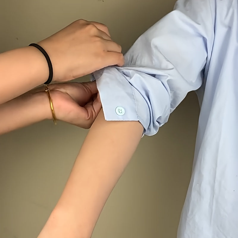 Магнитные штаны и зажимы для манжет, регулируемые сплавные застежки для брюк и рубашек, золотые