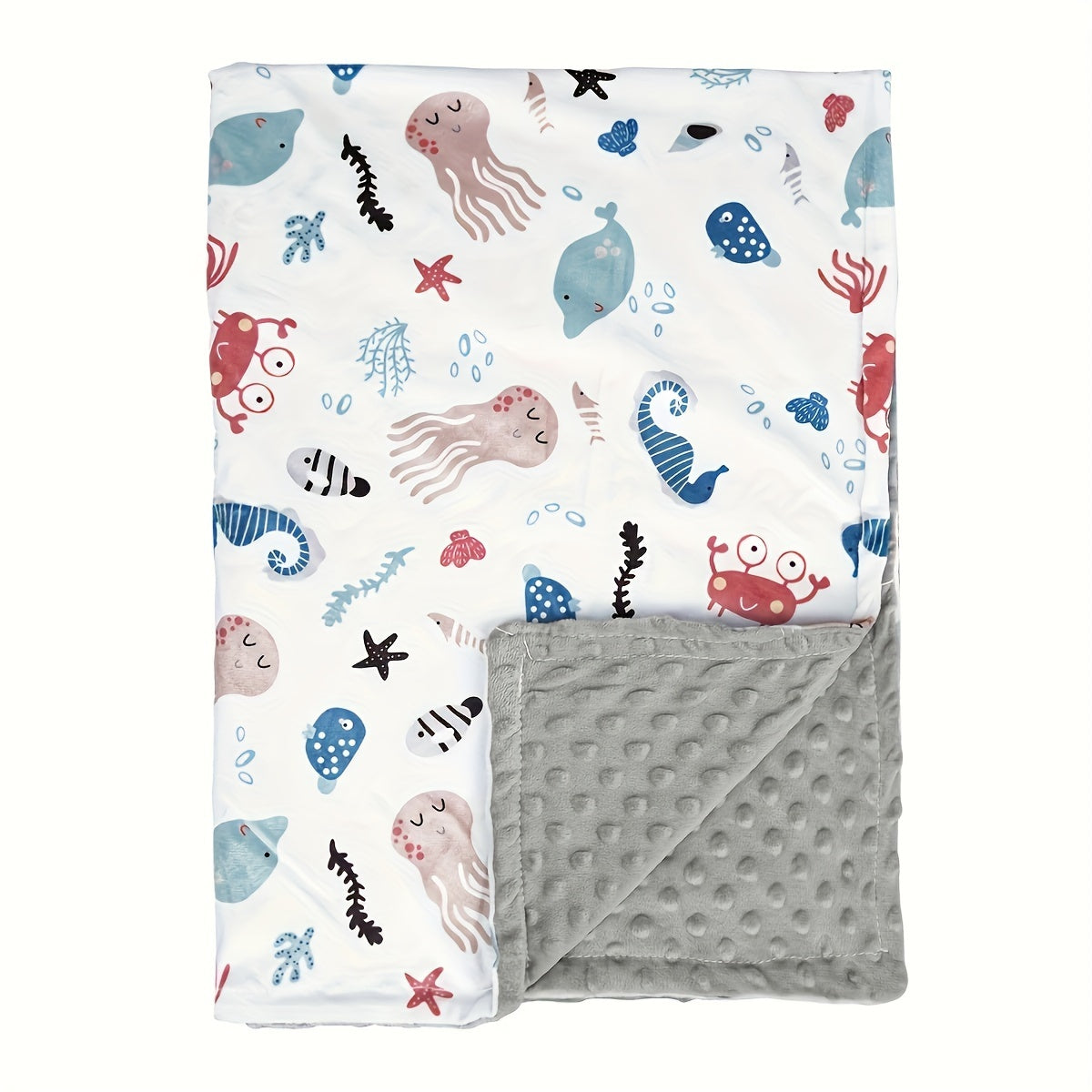 Animal Print Blanket for Kids Cozy Soft Throw Bed Cover 50x60 Inches