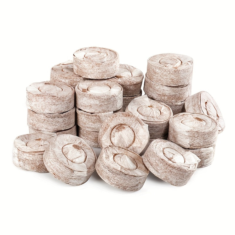 Iniciador de semillas de fibra de planta 20/50/100 para el crecimiento de plántulas, plantas herbáceas, verduras y flores