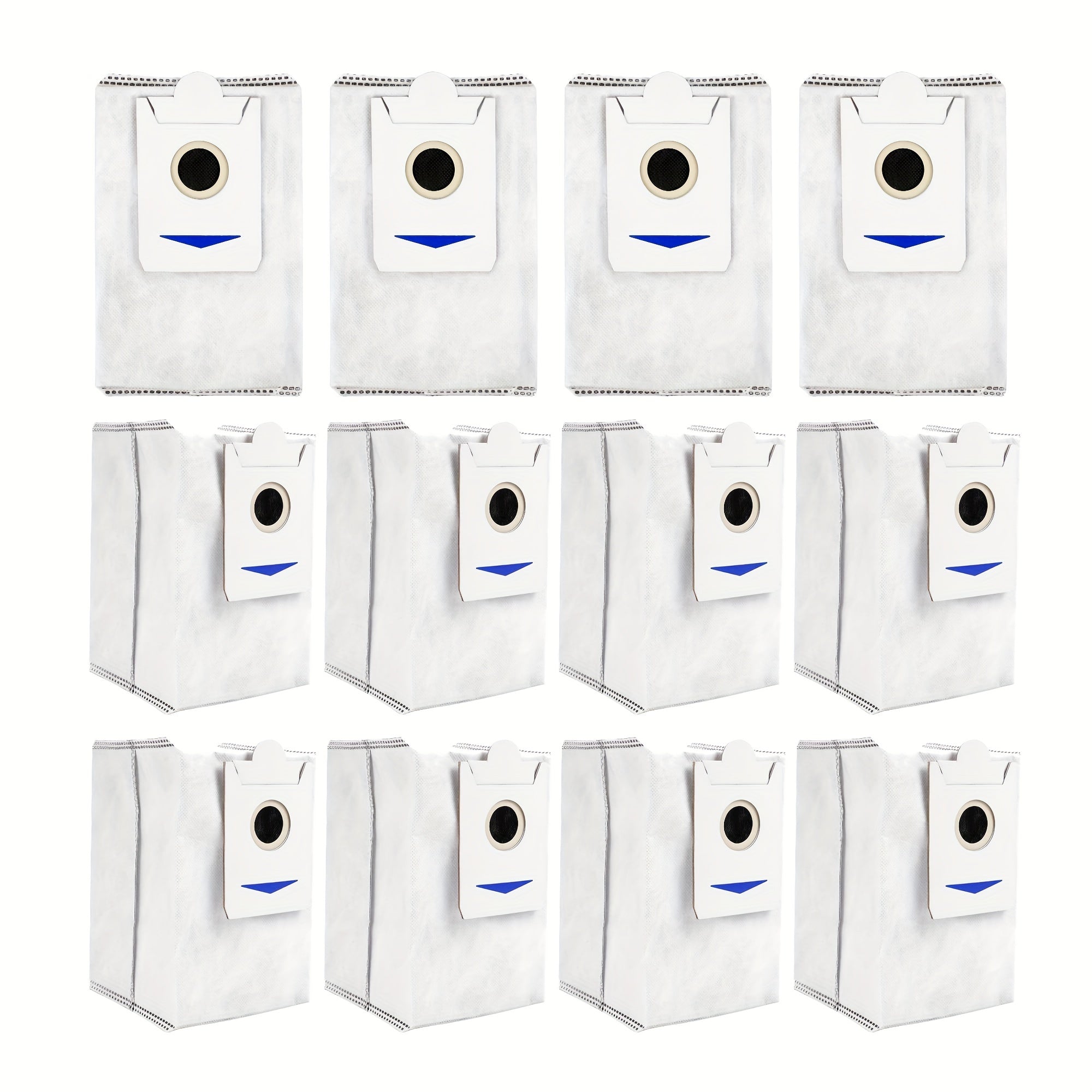 Set of 12 High Capacity Vacuum Bags for Floor Cleaning Compatible with X2 X2 PRO X5 Models