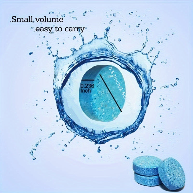 Tableta efervescente de líquido para limpiaparabrisas de coche para eliminación de aceite, todas las estaciones