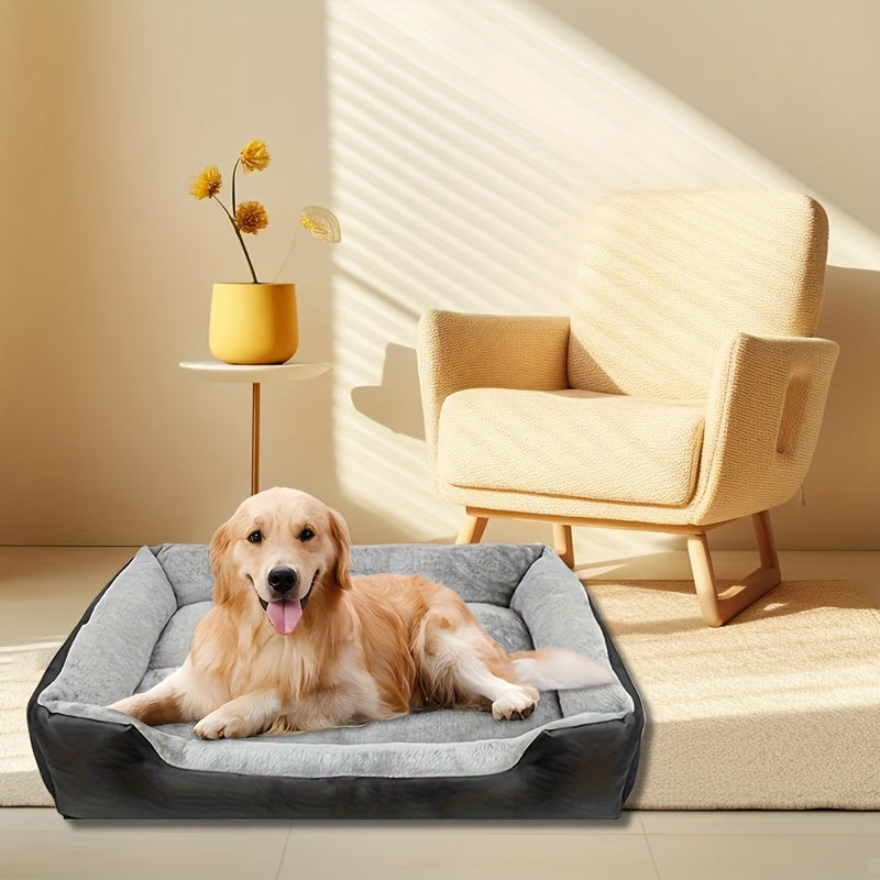 Dog Nest Bed for Small and Large Dogs Oxford Cloth All-Season Cozy Pet Mat