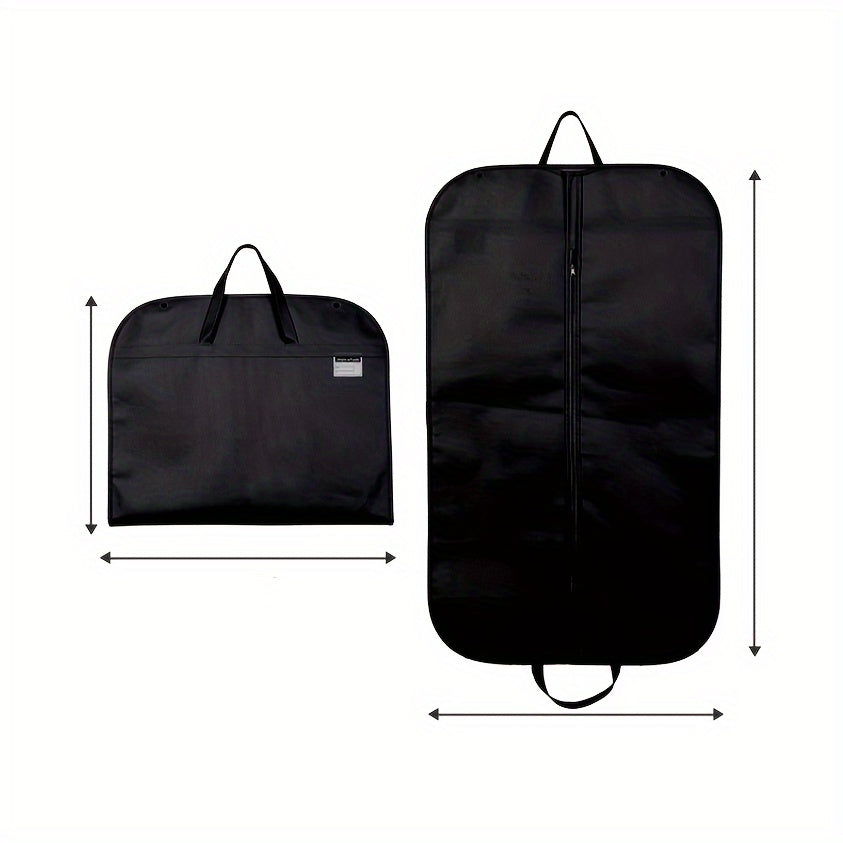 Bolsa de almacenamiento para trajes de tela no tejida para ropa, cubierta antipolvo, organizador de prendas portátil