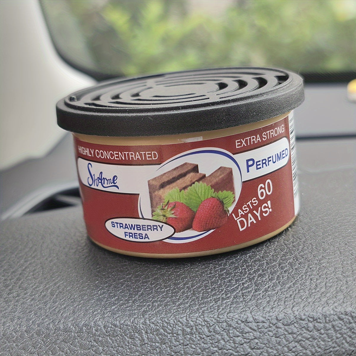 Avtomobil havo tozalovchi idish Jasmine Banan, Ko'kalam, Qumli Guma, Vanil, Gilos, Avtomobil ichki aksessuarlari