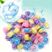 50 piezas de perlas potenciadoras de aroma para lavandería, frescura duradera, suaviza la ropa, fórmula concentrada