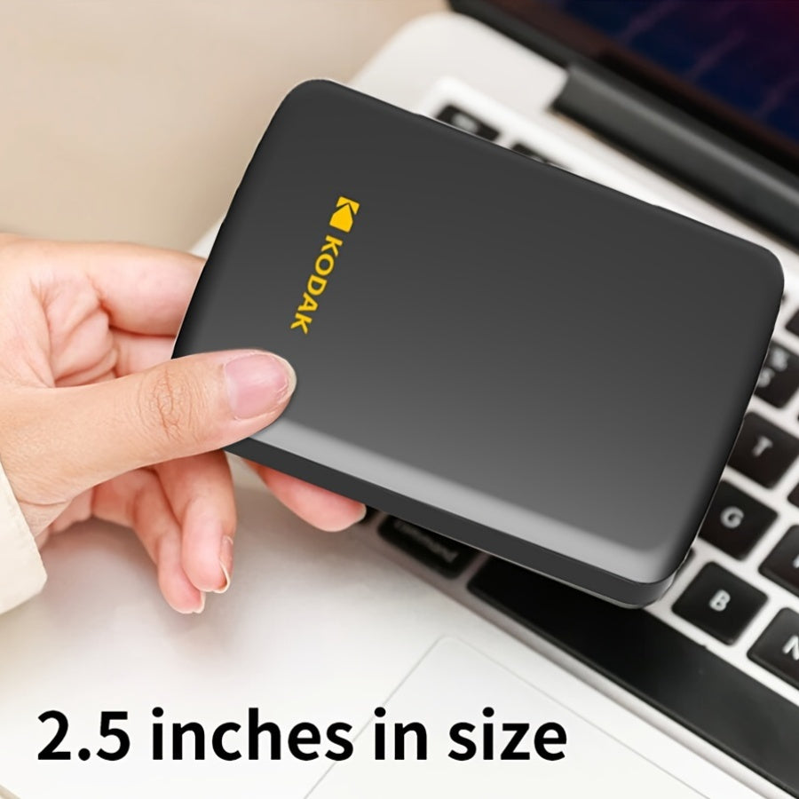 Portable External Hard Drive 500GB USB 3.0 Durable Backup Storage