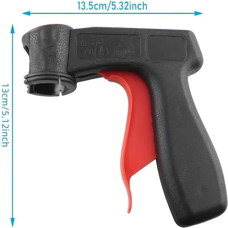 Pistola de pulverización de mano para pintura de autos, ajustes ajustables, plástico duradero