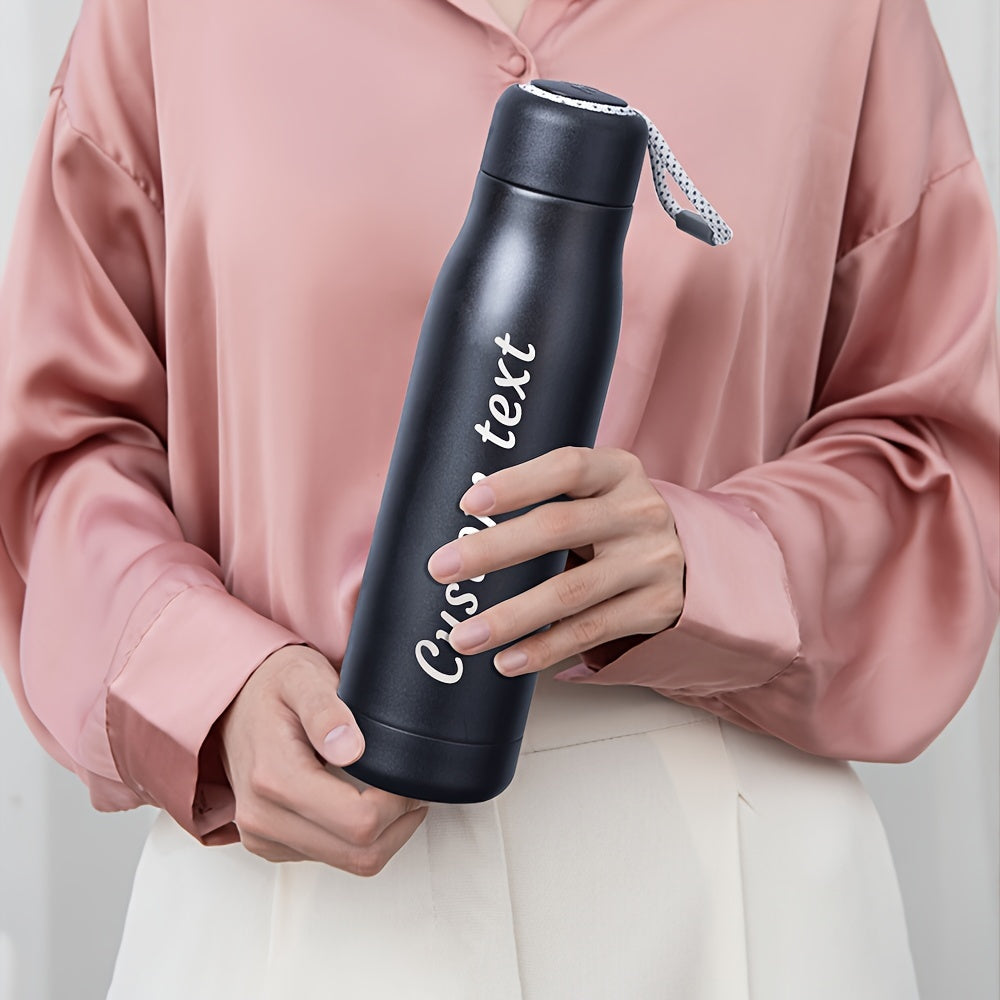 Insulated Stainless Steel Water Bottle with Anime Design for Sports and Gifts
