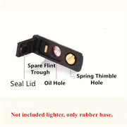 10 piezas de juntas de goma suave con sellado en la parte inferior para accesorios de mechero de queroseno