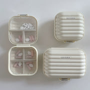 Unisex Plastic Pill Box 7-Day Dispenser Portable Medication Organizer