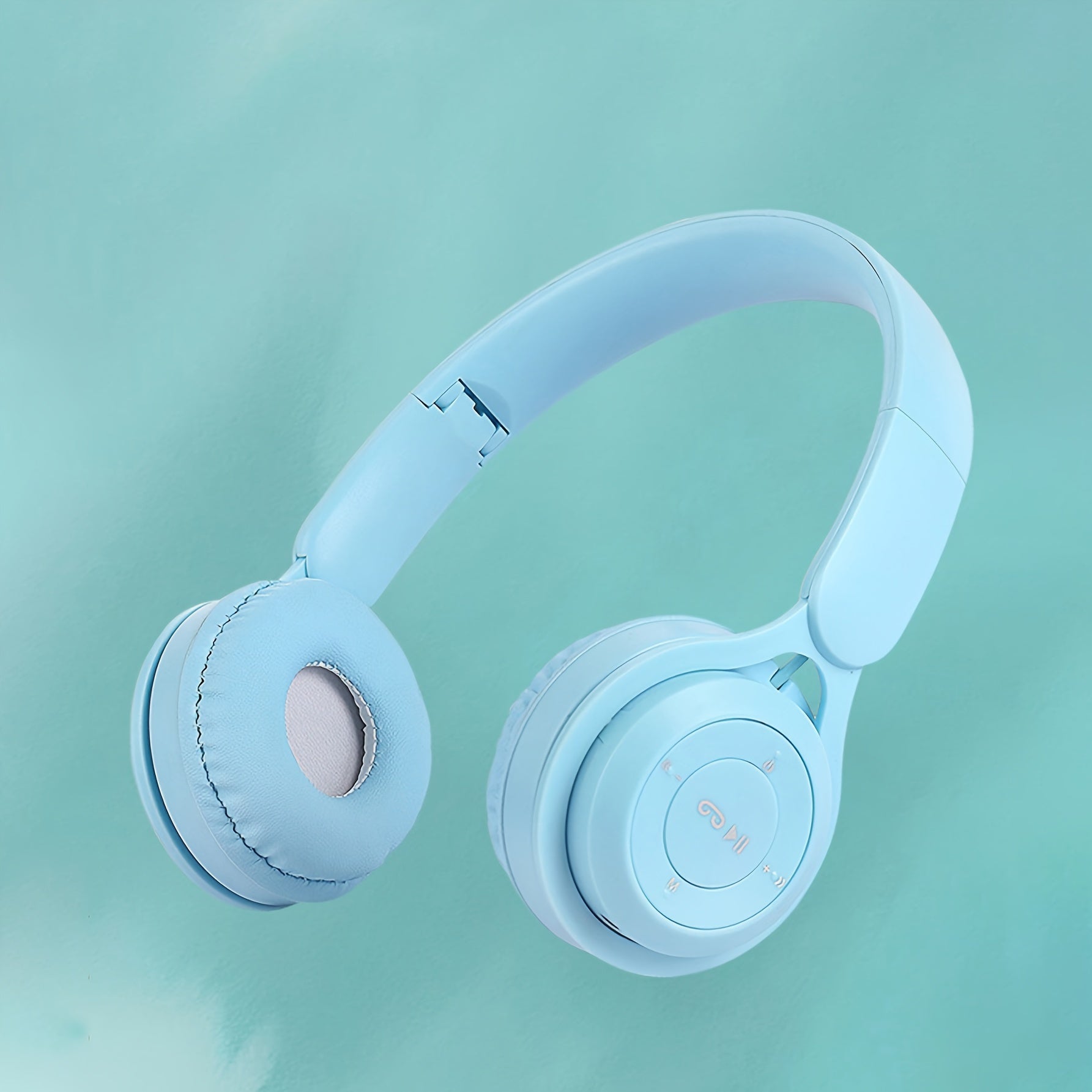 Auriculares inalámbricos sobre la oreja con 20 horas de duración de la batería, plegables, cómodos para viajar, hogar, oficina, niños, adolescentes, adultos