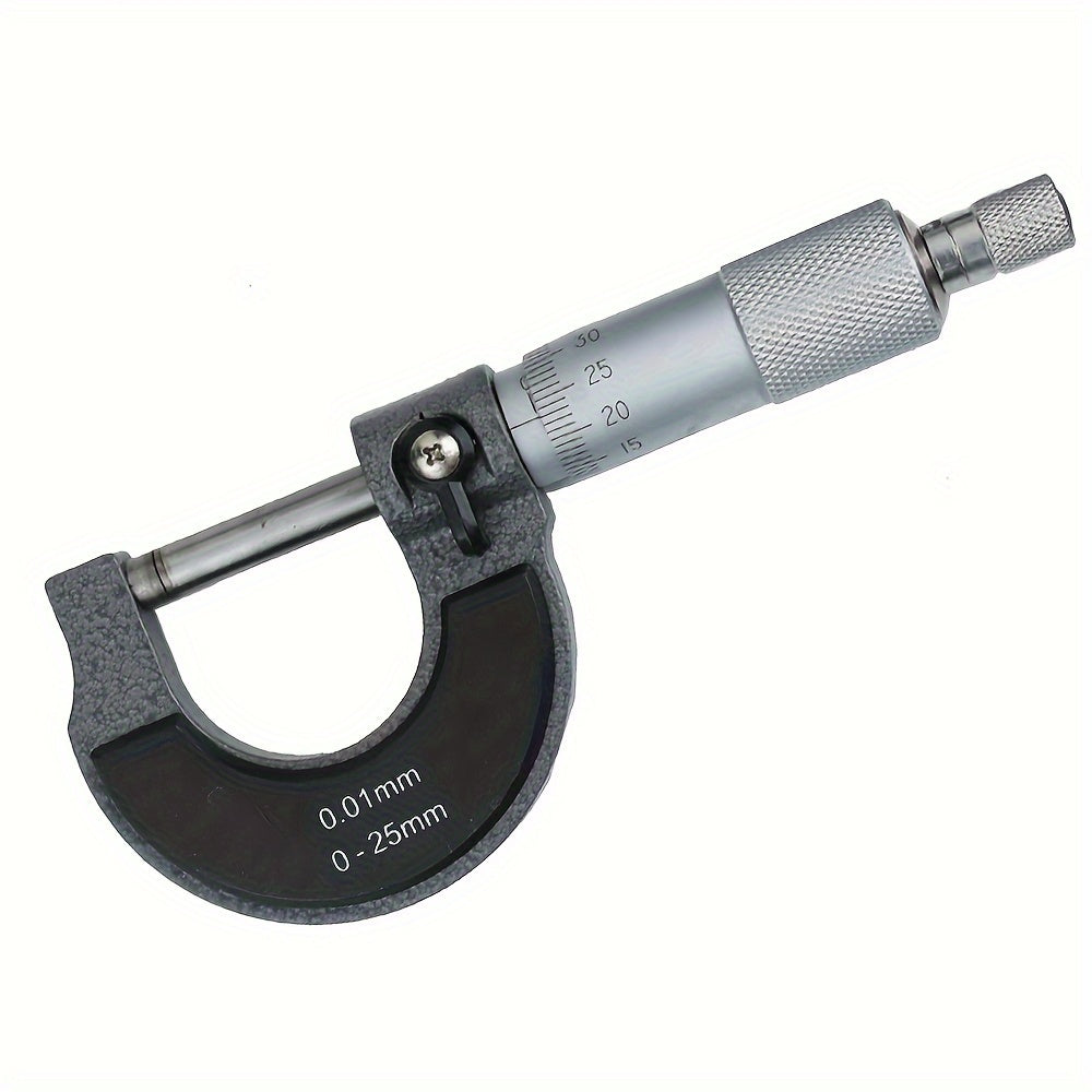 Outdoor Spiral Micrometer Measuring Tool 0.01mm Accuracy 0-100mm Range