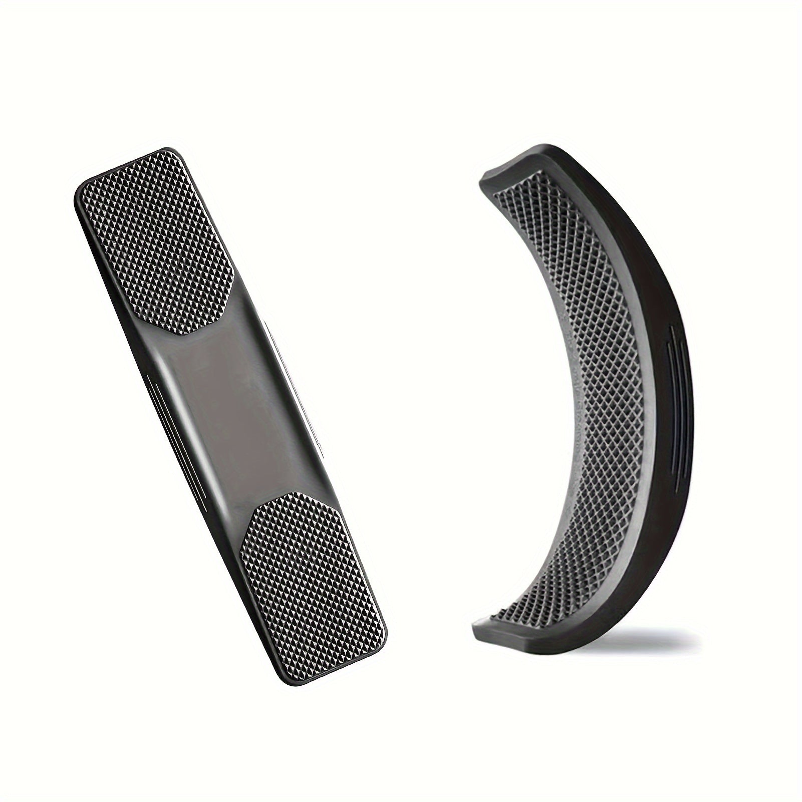 Durable ABS Grooming Brush for Horses and Dogs Shedding Detangling Black