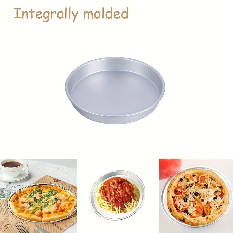 4-Donali 6-İnç Alyuminiy Pitsa Tovoqlari Qayta ishlatiladigan Mustahkam Qaynatiladigan idishga mos
