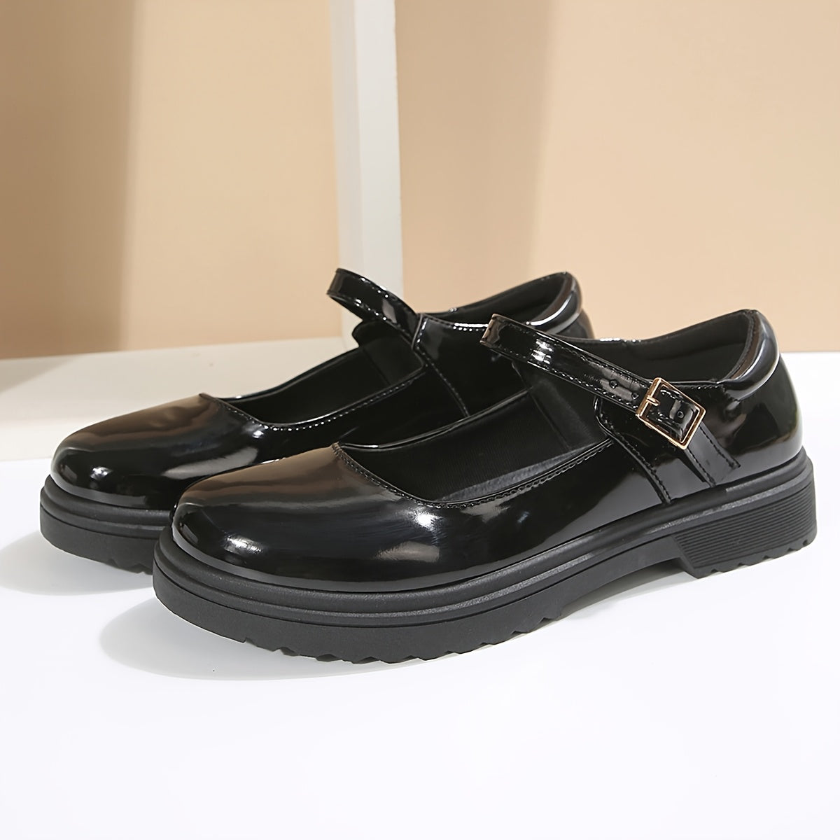 Women’s Slip-Resistant Loafers Non-Slip TPR Sole Burgundy Black White