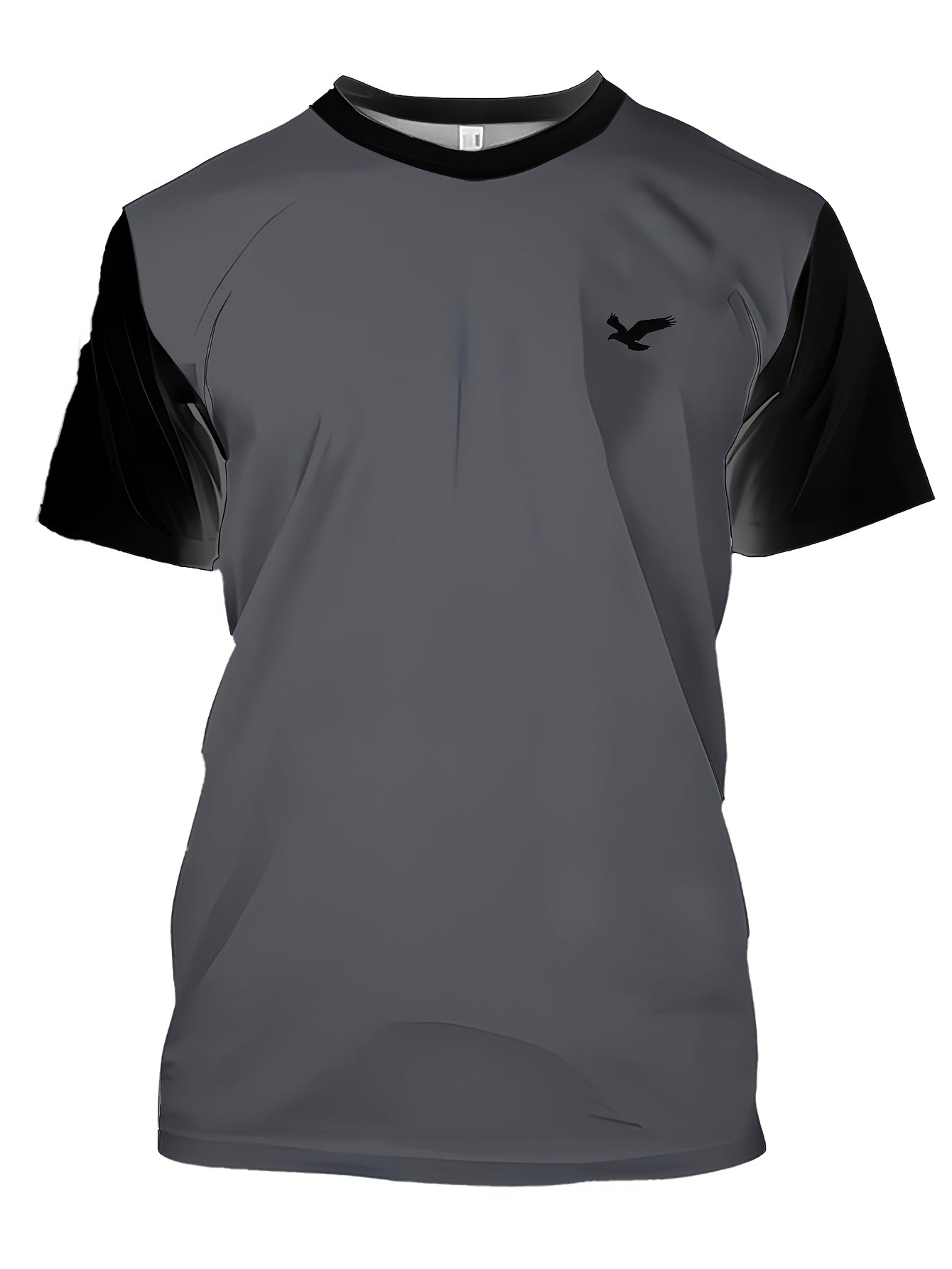 Men's Animal Print Quick-Dry Breathable Mesh Short Sleeve T-Shirt