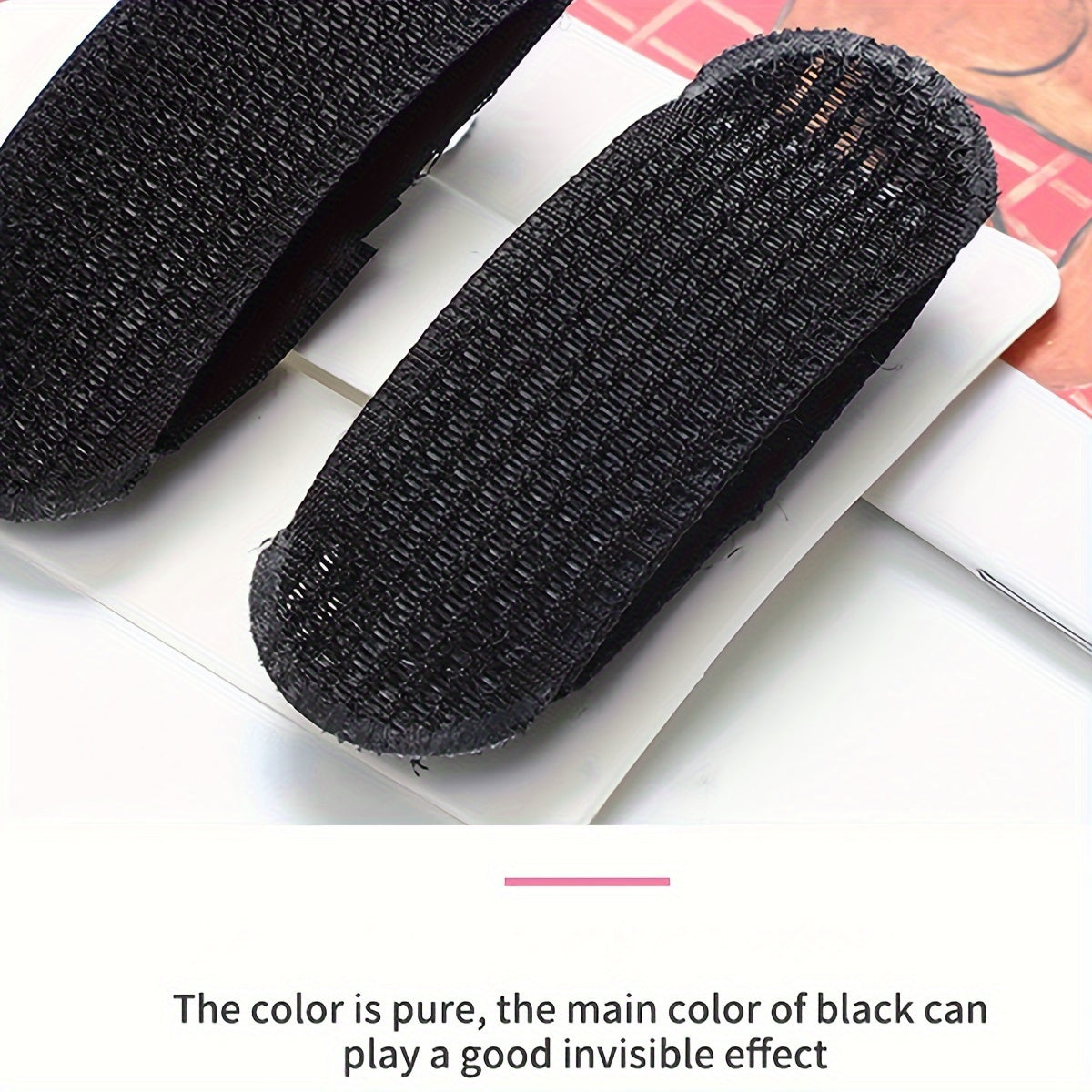 Women Hair Volumizing Clips 2-Pack Seamless Root Fluffing Styling Boost Pads