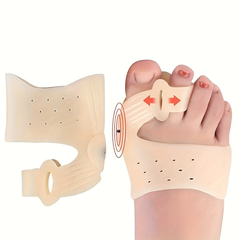 Thumb Bunion Corrector for Large Foot Bones Pull-On Split Toe Spreader