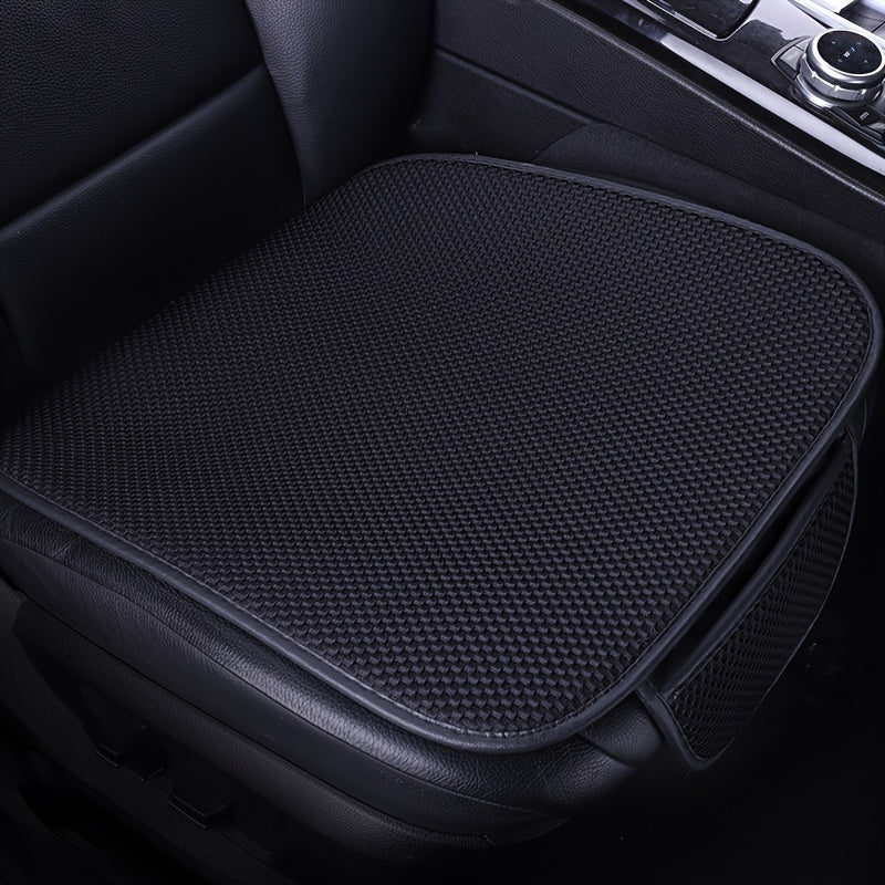 Barcha mavsumlar uchun massaj avtomobil o'rindig'i yostiqchasi - Yoqimsiz yopishqoq, chidamli kanvas qoplamasi