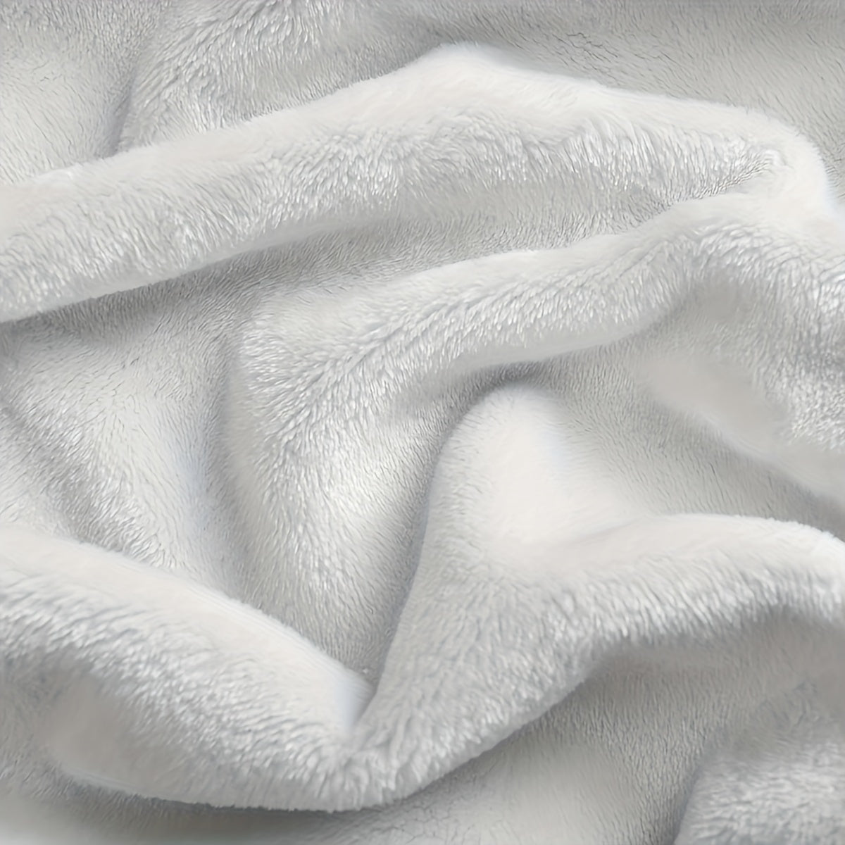 Soft Warm Cinnamoroll Plush Flannel Throw Blanket Cozy Cartoon Print for Bedroom Living Room Camping