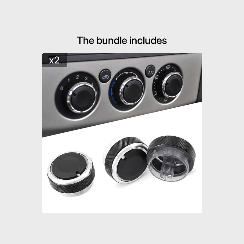 Ручка управления кондиционером и обогревателем автомобиля, комплект из 3 шт. для автомобилей Ford