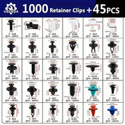 Car Fasteners Set 1000pcs Durable ABS Auto Clips for Bumper Edge Rivets