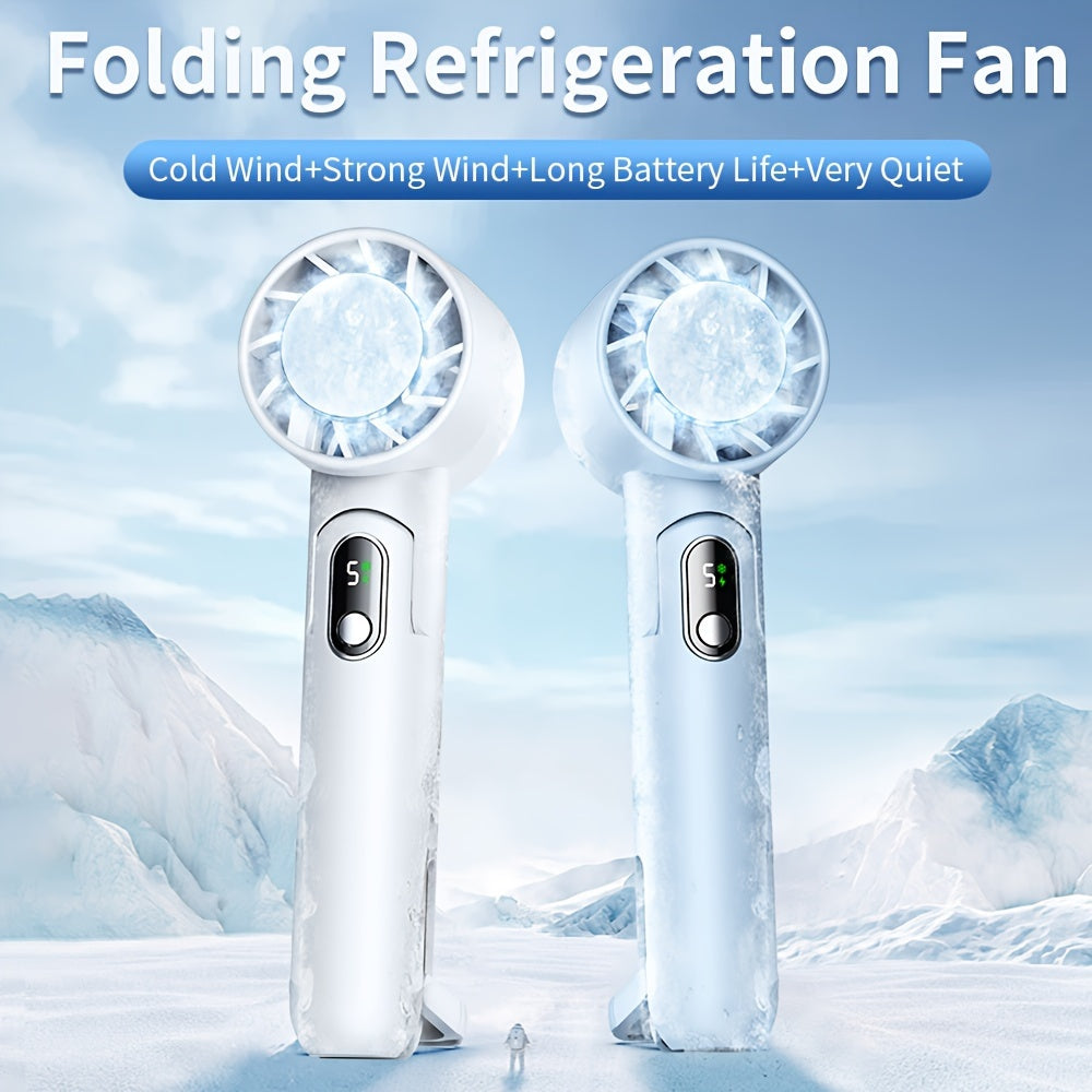 Rechargeable Portable USB Fan with High-Speed Cooling and Long-Lasting Battery