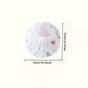 Yurak va bulut dizayni bilan universal suv o'tkazmaydigan ventilyator chang qopqog'i.