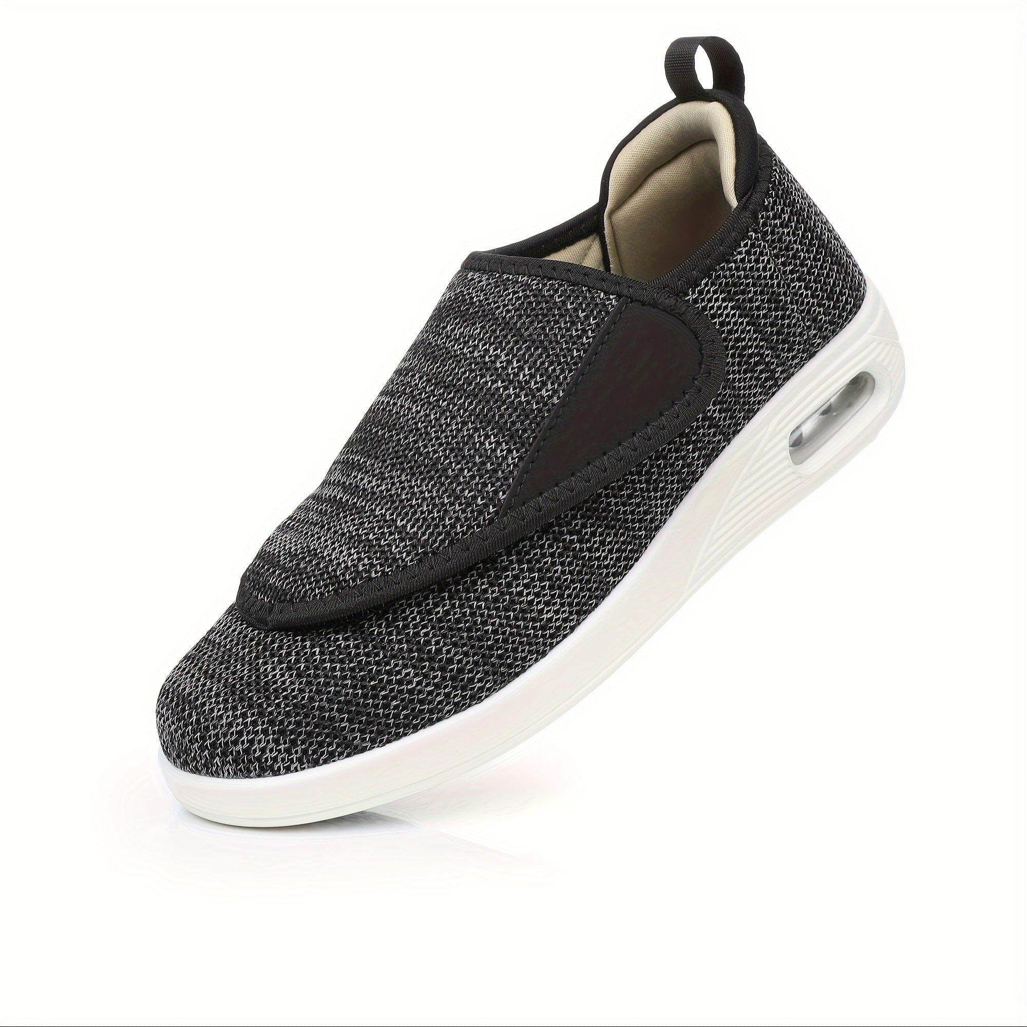 Women's Breathable Mesh Sneakers Adjustable Hook and Loop Cloth Shoes