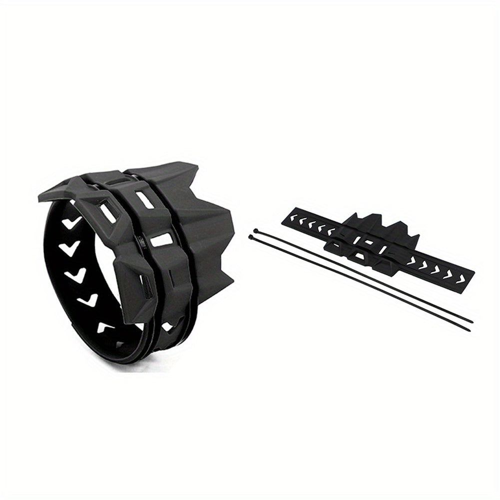 Mototsikl chiqishi muffler shovqinni yutuvchi bardoshli ABS kauchuk qoplamasi, ko‘p ranglarda