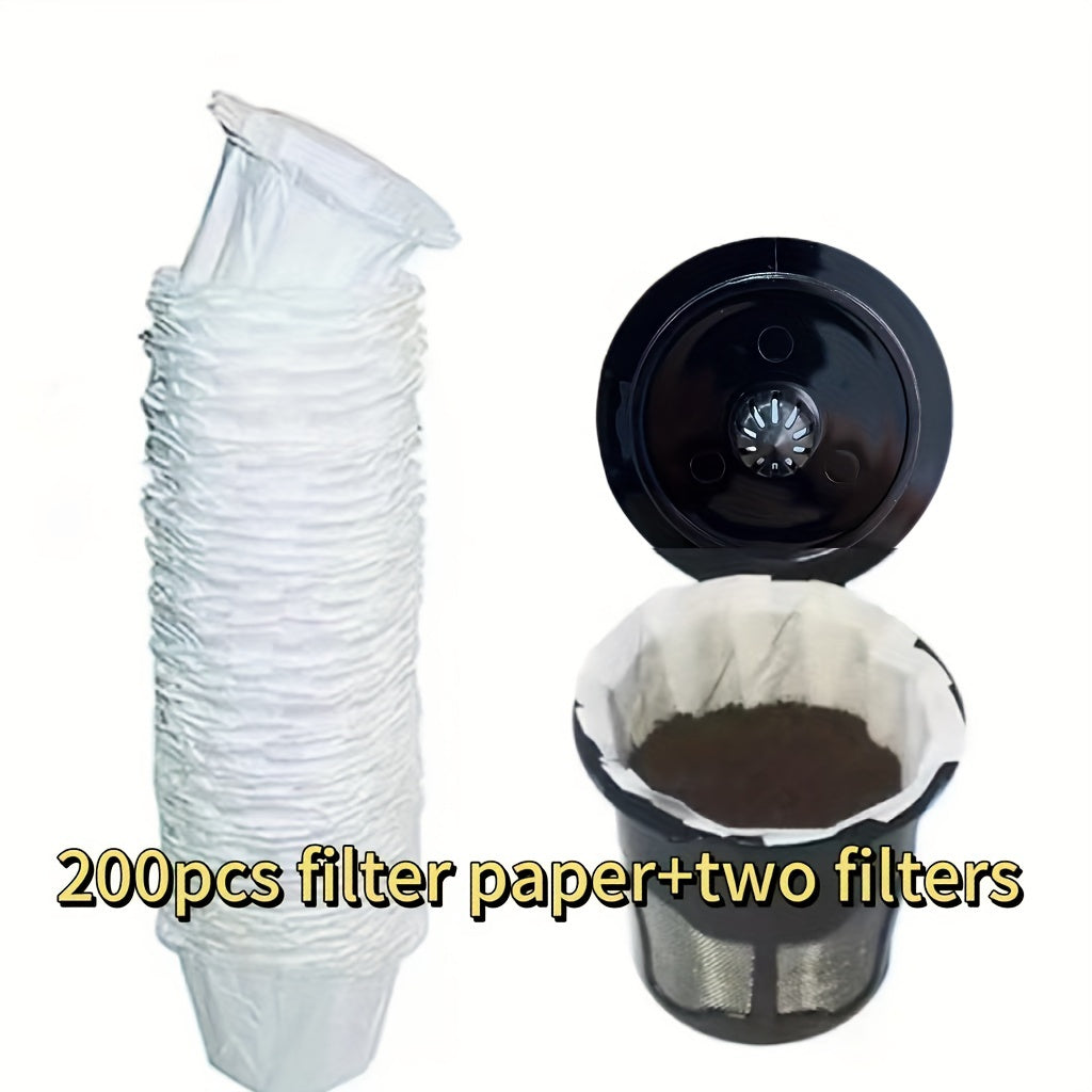 Disposable Coffee Filter Paper for Keurig Brewers Reusable K-Cup Pods