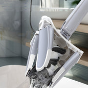 Mopa plana en forma de mariposa en forma de X para limpieza del hogar, absorción de agua, sin necesidad de usar las manos