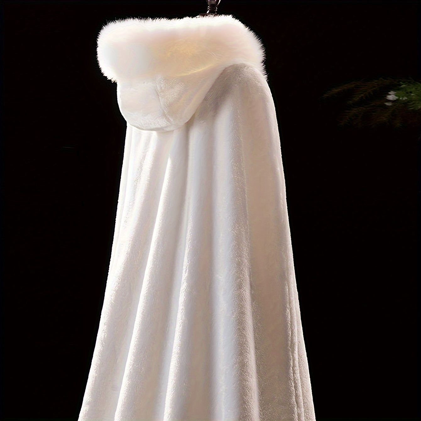 Women’s Faux Fur Shawl Windproof Warm Wrap for Weddings Winter Outdoor Autumn