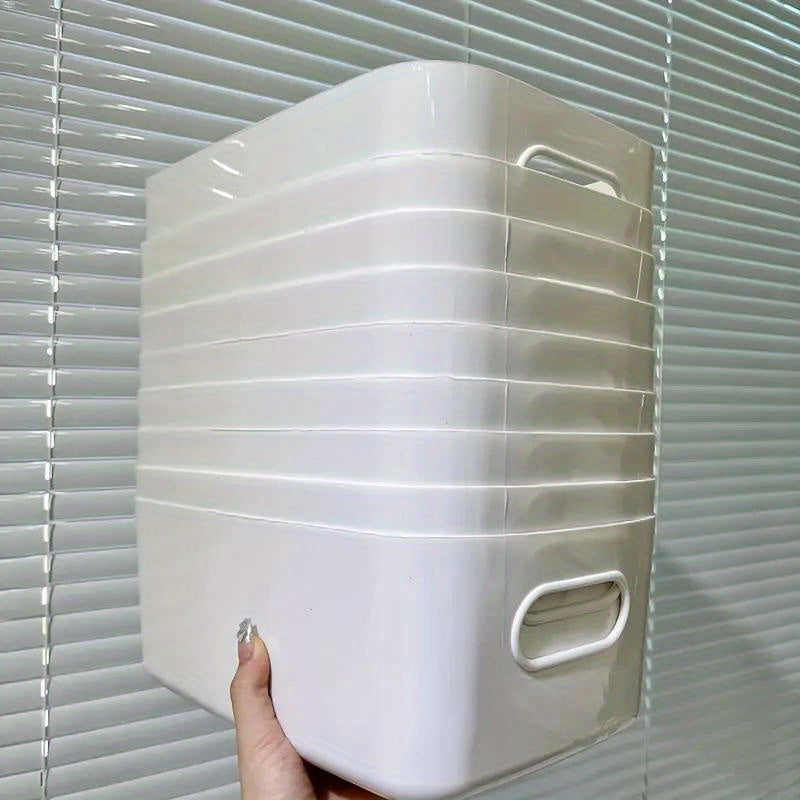 10-to'plam plastik saqlash tashkilotchilari kosmetikalar, atıştırmalıklar, oshxona, hammom, yotoqxona uchun