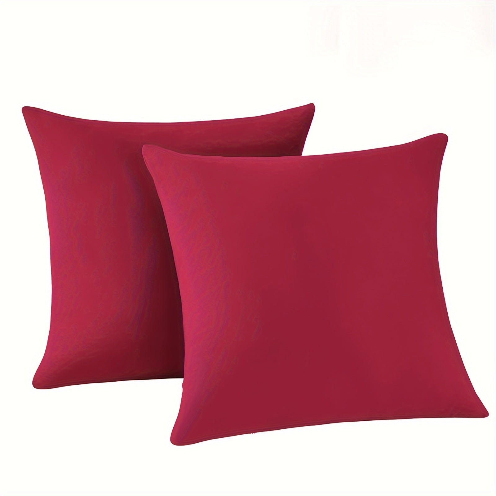 Two Pack Brushed Cloth Pillowcases 90gsm Soft Durable Bedding Set