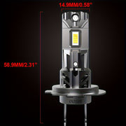 Car LED Headlights 6500K High Power Mini Size Super Bright 2PCS