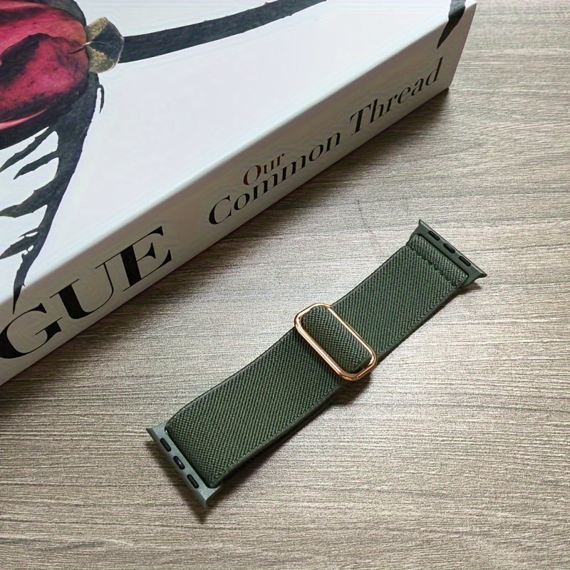 Nylon Braided Waterproof Smartwatch Band for 38mm to 49mm Compatible with Series Ultra and SE