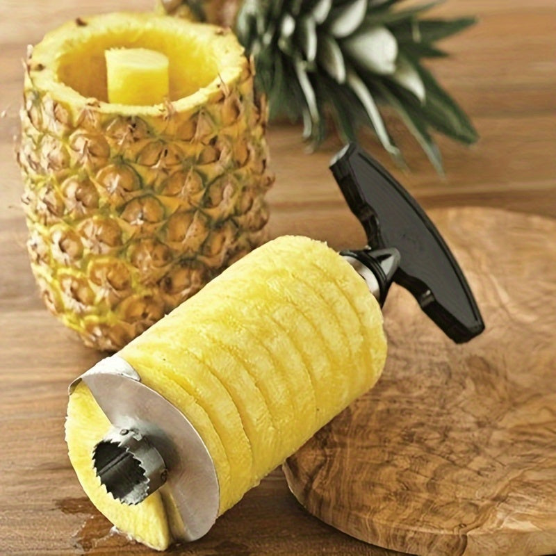 Stainless Steel Pineapple Slicer Peeler Cutter Fruit Tool Kitchen Restaurant