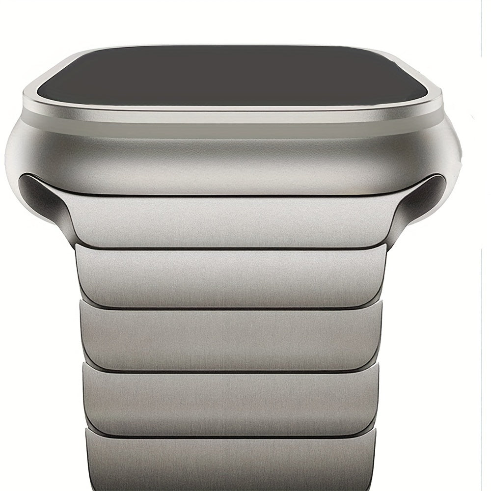 Stainless Steel Smartwatch Band Compatible with 40mm-49mm IWatch for Men Women