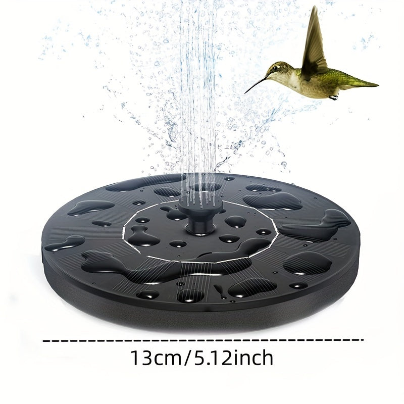 Solar-Powered Floating Bird Bath Fountain Pump for Garden Pond Pool