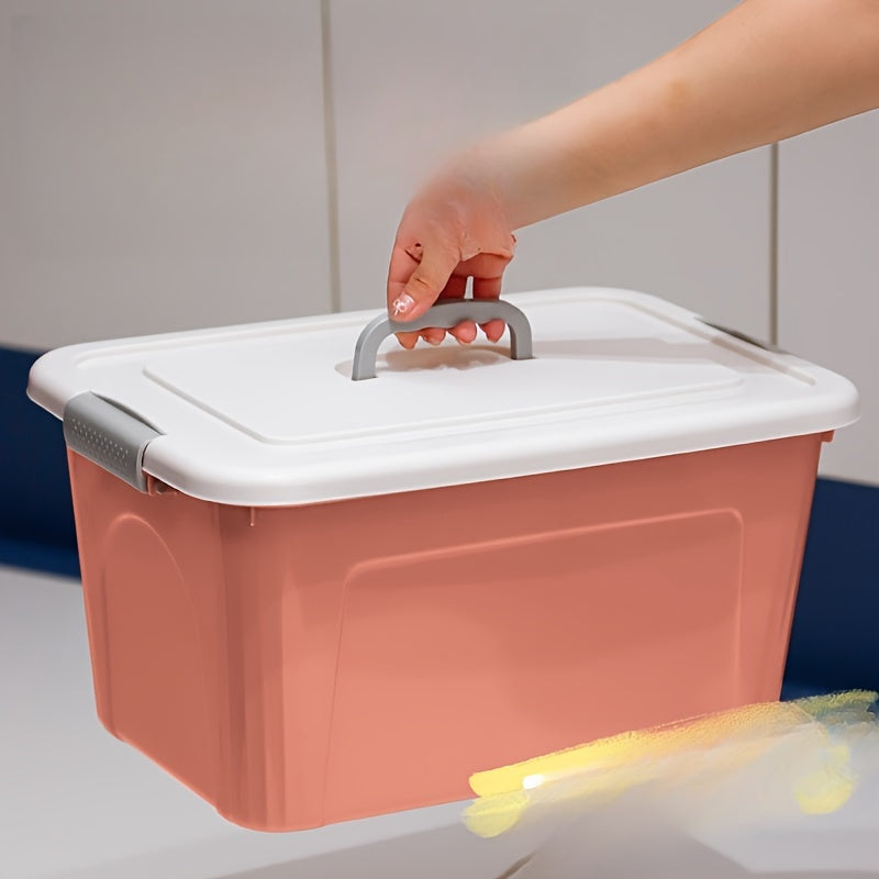 4 ta saqlash qutisi, aralash ranglarda, kiyim, o'yinchoq va turli xil narsalarni tartibga solish uchun ideal.