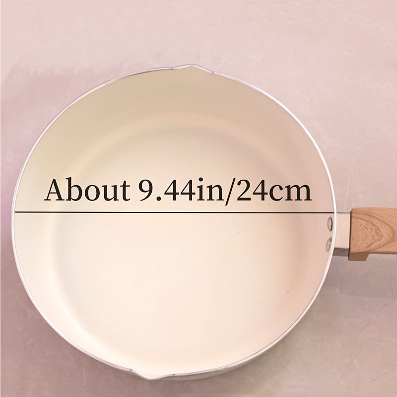 Deep Fry Pan Aluminum Alloy Induction Gas Stove Non-Stick Cookware