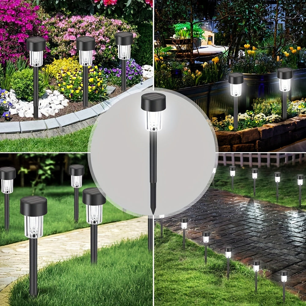 12 LED Solar Garden Lights Outdoor Pathway Lawn Yard Patio Decorative Landscape
